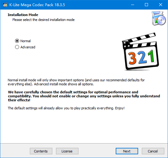 K-Lite Mega/FULL Codec Pack(视频解码器) v18.8.0 / 18.8.2 Beta