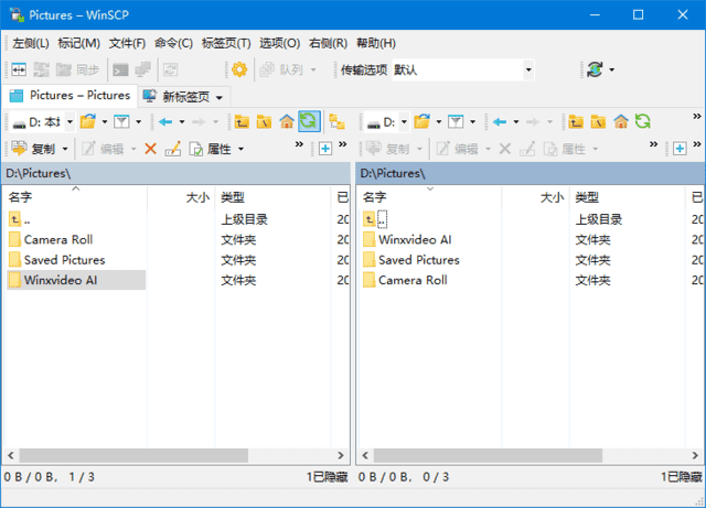 WinSCP(SSH图形化SFTP客户端) v6.3.7 多语便携版